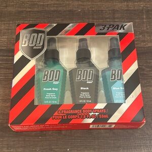 BOD Man 3-Pack Fragrance Body Sprays